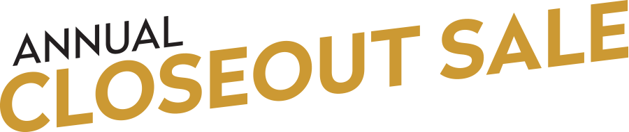 Annual Closeout Sale